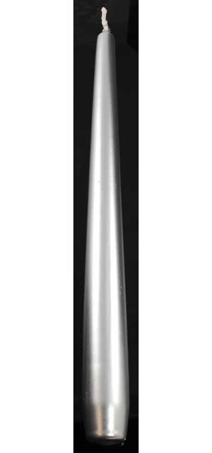 9" Silver taper - Click Image to Close