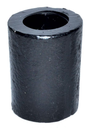 1 1/4" Plain cast iron chime holder - Click Image to Close