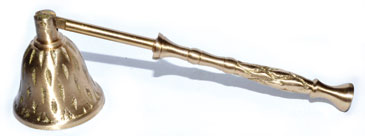 Brass Renaissance snuffer