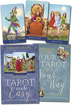 Tarot Made Easy (deck and book) by Barbara Moore - Click Image to Close