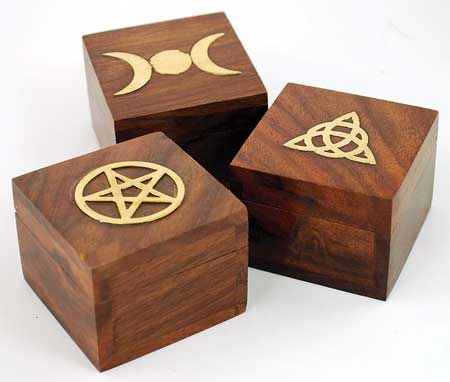 Brass Inlaid Box (various designs) - Click Image to Close