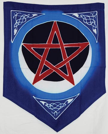 Flag: Pentacle Moon