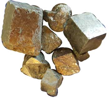 1 lb Pyrite cubed stones - Click Image to Close
