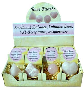 Rose Quartz gift box (set of 12) - Click Image to Close