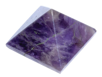 25-30mm Amethyst pyramid - Click Image to Close