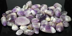 1 Lb Amethyst tumbled - Click Image to Close