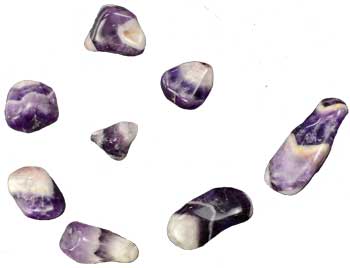 1 Lb Chevron Amethyst tumbled - Click Image to Close