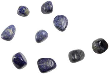 1 lb Dumortierite tumbled - Click Image to Close