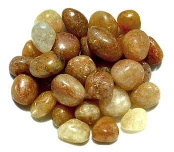 1 lb Topaz, Natural tumbled stones