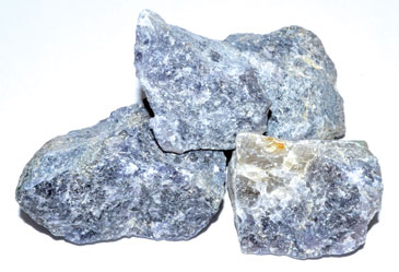 1 lb Iolite untumbled stones
