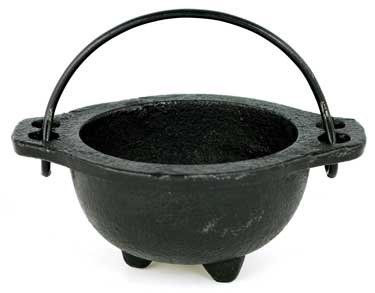 Cast Iron Cauldron 3" - Click Image to Close