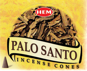 Palo Santo HEM cone 10 cones - Click Image to Close