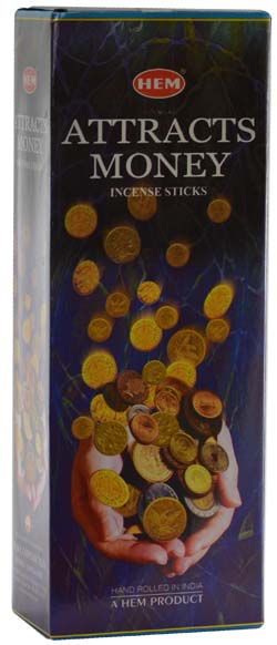 Attracts Money HEM stick 20pk - Click Image to Close