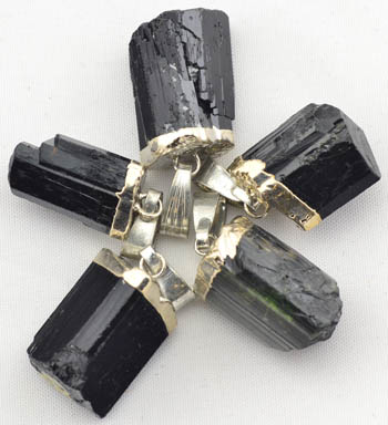 Black Tourmaline untumbled - Click Image to Close