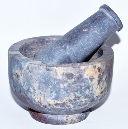 4" Soapstone Mortar & Pestle - Click Image to Close