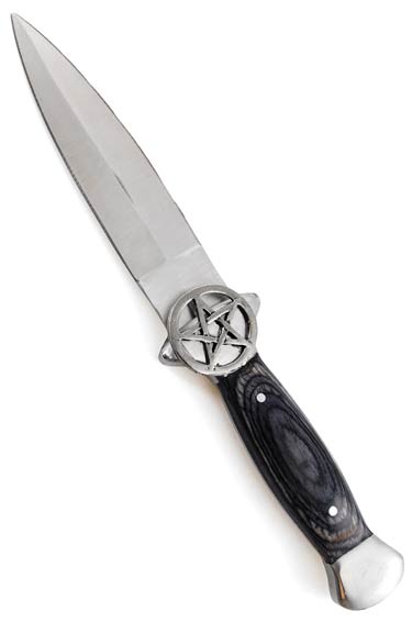 Lg Pentagram athame