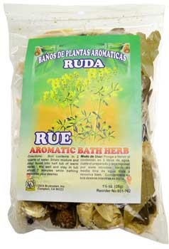 Rue bath herb