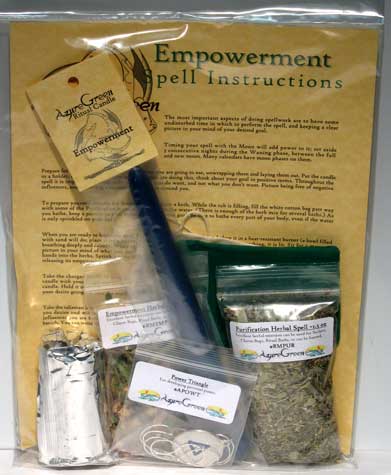 Empowerment Ritual Kit - Click Image to Close