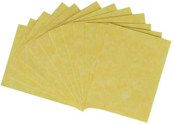 12pk ~2"x2 1/2" light parchment - Click Image to Close