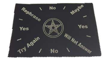 Pentagram pendulum mat - Click Image to Close