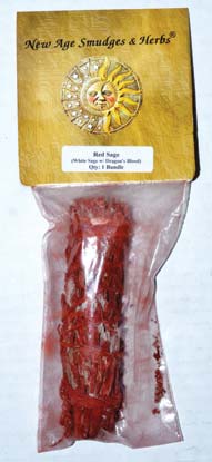 Dragons Blood & White Sage 3-4" - Click Image to Close