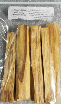 Palo Santo smudge 2oz 3-4" - Click Image to Close