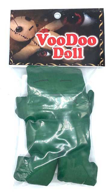 Green Voodoo Doll 5" - Click Image to Close