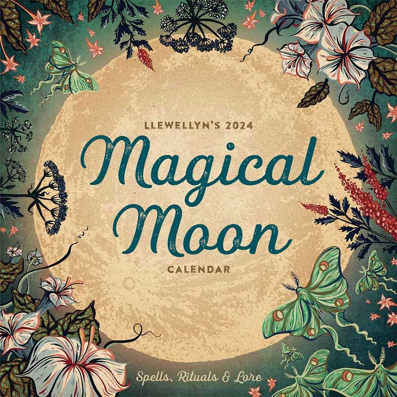 2024 Magical Moon Calendar by Llewellyn - Click Image to Close