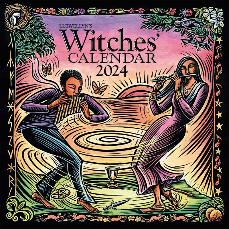 2024 Witches' Calendar by Llewellyn