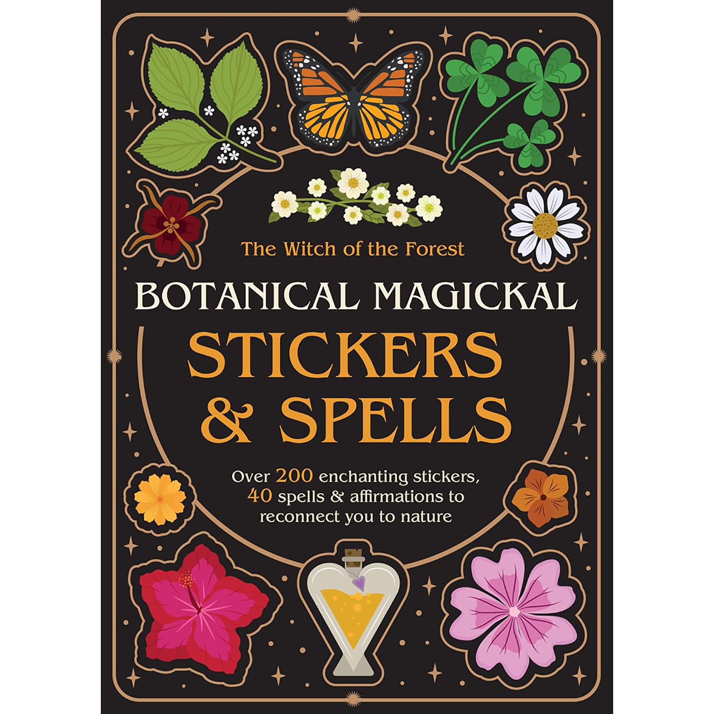 Botanical Magickal stickers & spells