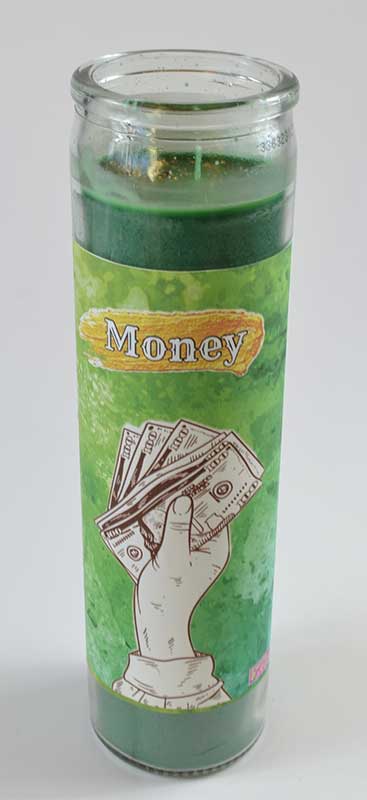Money aromatic jar candle - Click Image to Close