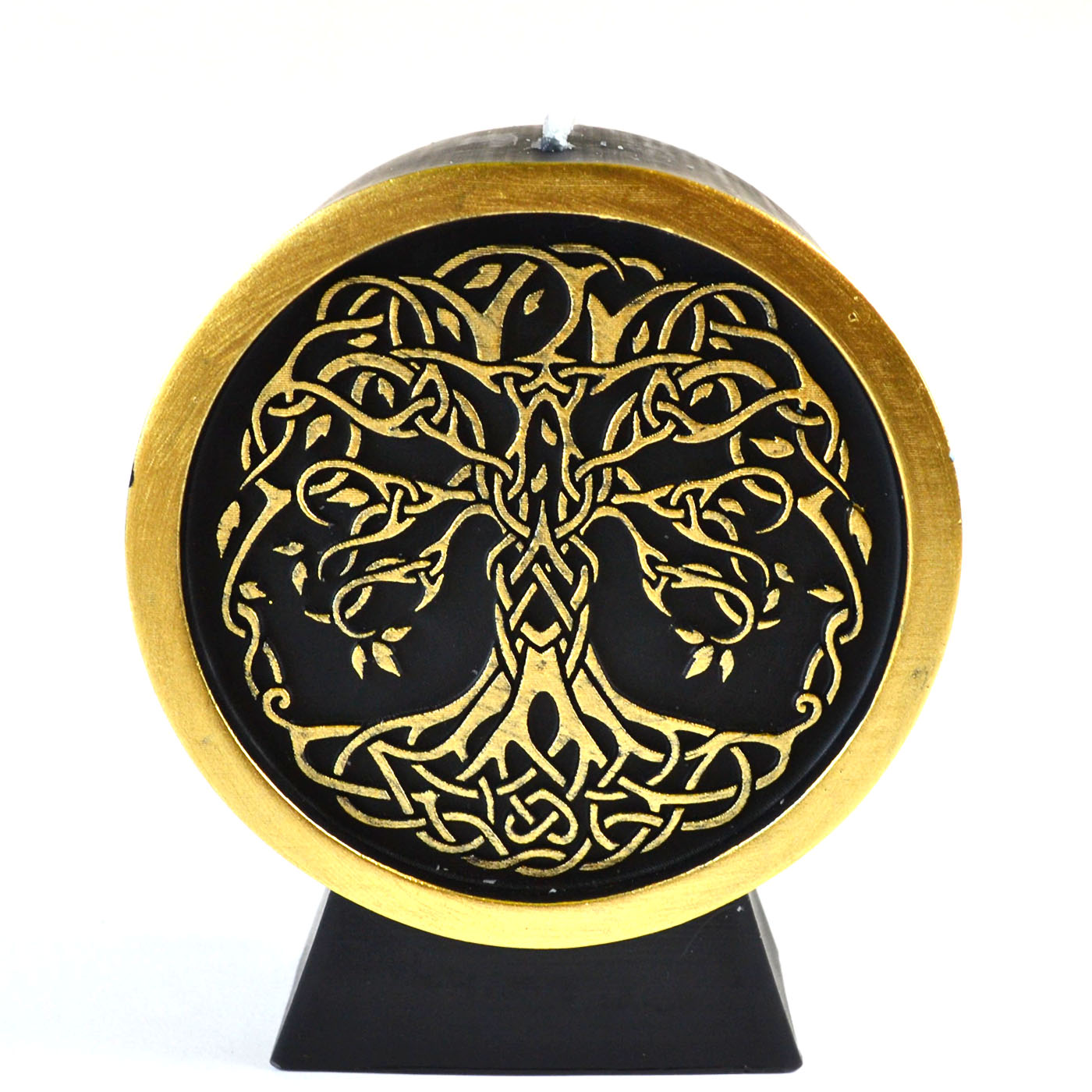 Black Tree of Life candle