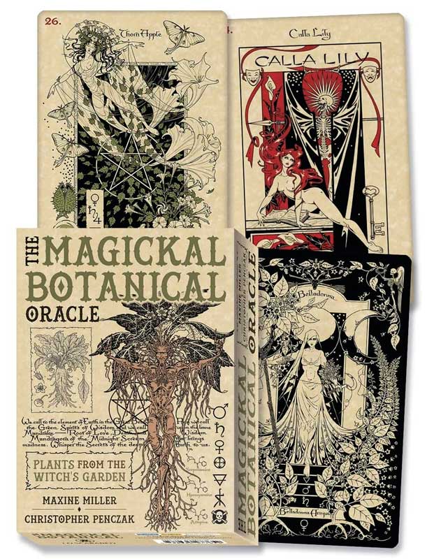 Magickal Botanical oracle by Miller & Penczak - Click Image to Close