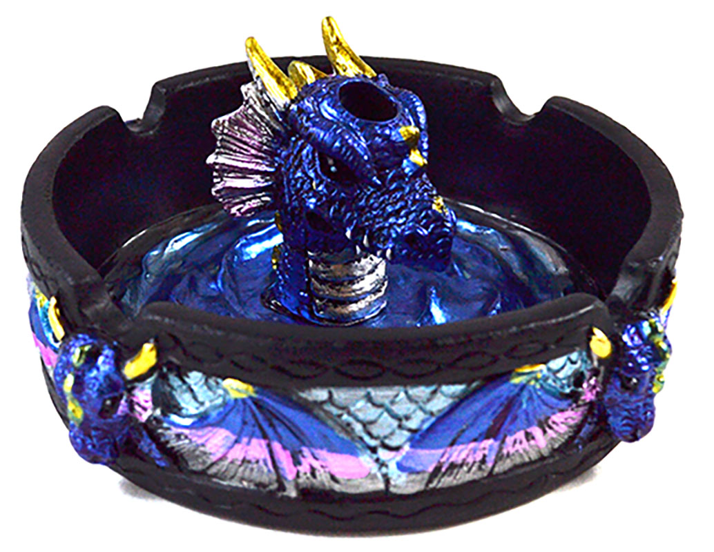 4" Dragon ashtray W/ Snuffer