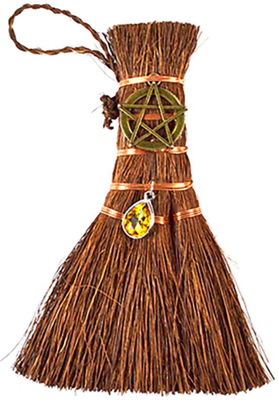 8" Pentagram broom
