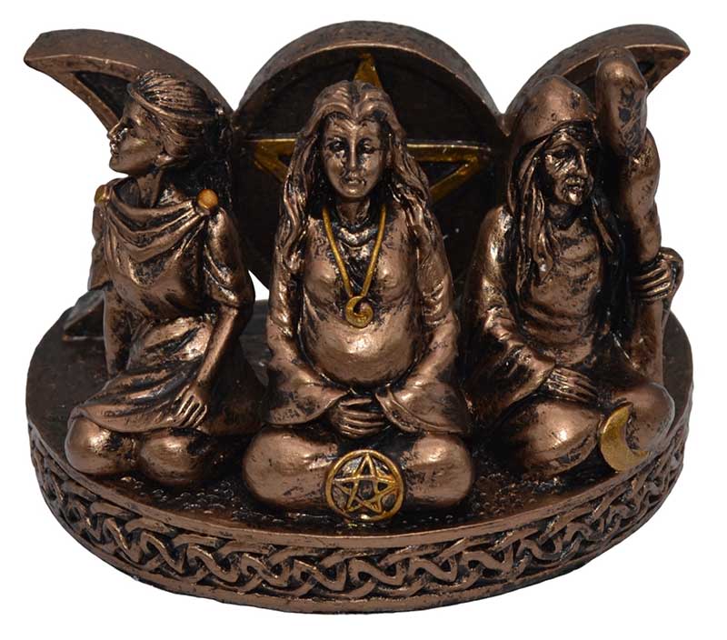 2 1/4" Mother Maiden Crone card holder