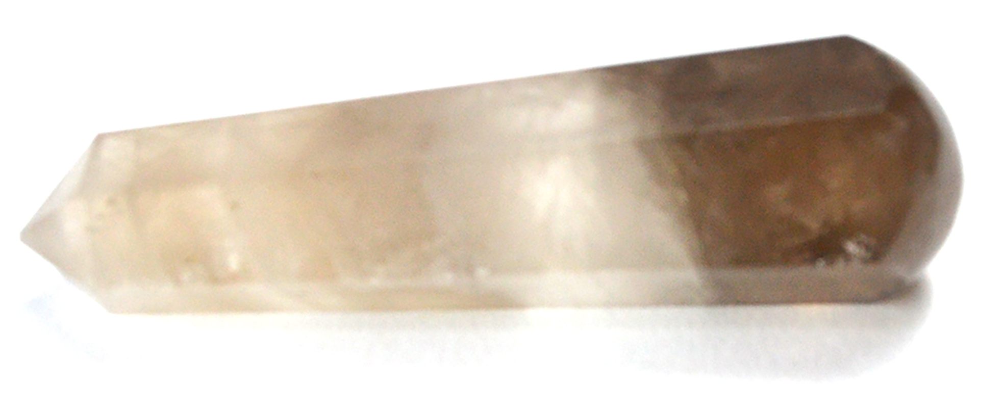 2" Smoky Quartz 6 facated
