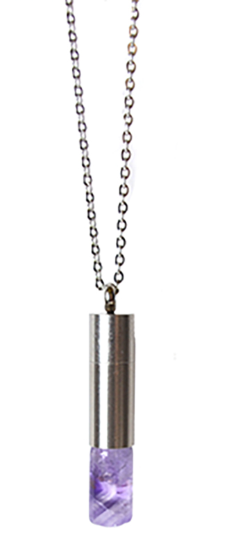 Amethyst chamber W/ chain