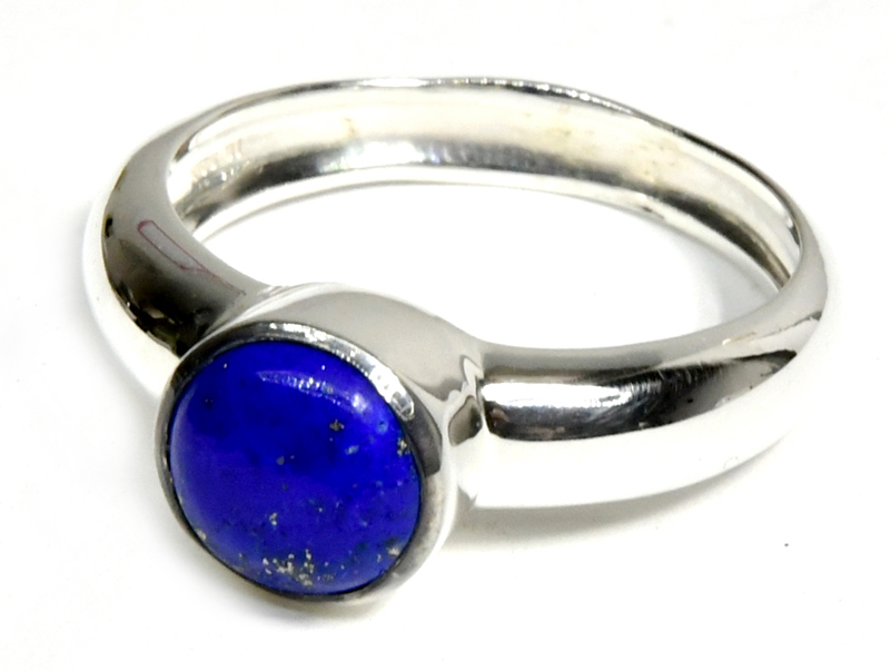 size 11 Lapis ring - Click Image to Close