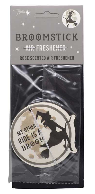 (set of 6) Broomstick air freshener - Click Image to Close