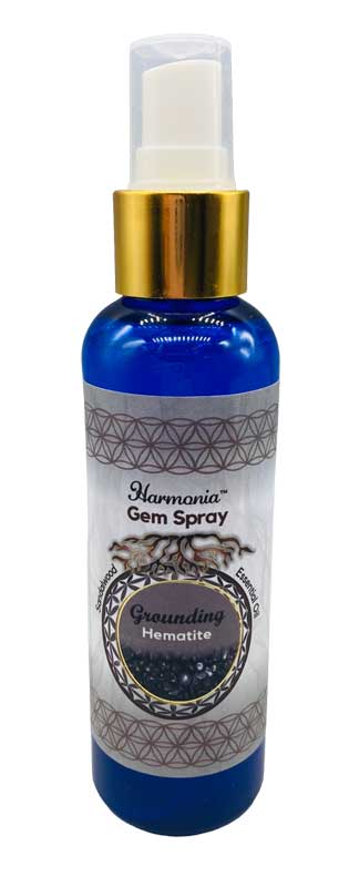 150ml Grounding/ Hematite/ Sandalwood gem spray - Click Image to Close