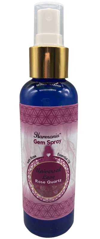 150ml Universal Love/ Rose Quartz/ Rose gem spray - Click Image to Close