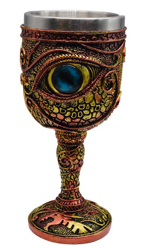 6 1/2" Eye of Dragon chalice - Click Image to Close