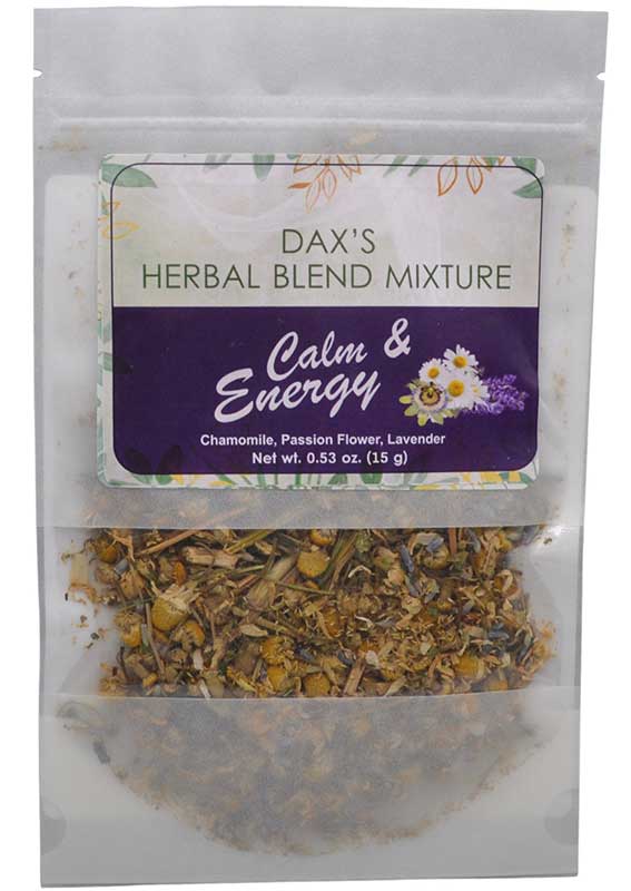 15gms Calm & Energy smoking herb blends