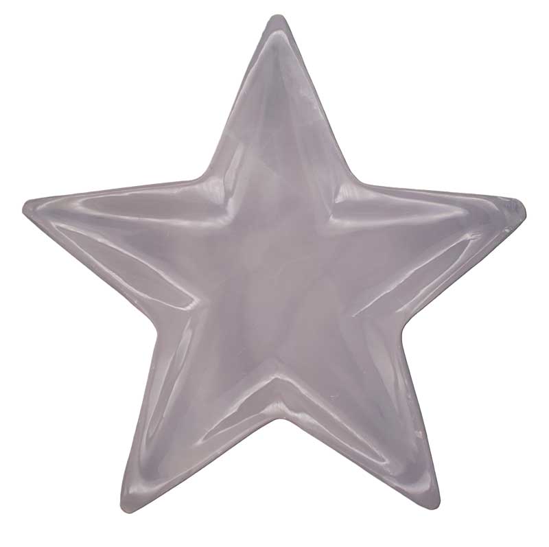 4" Star offering plate