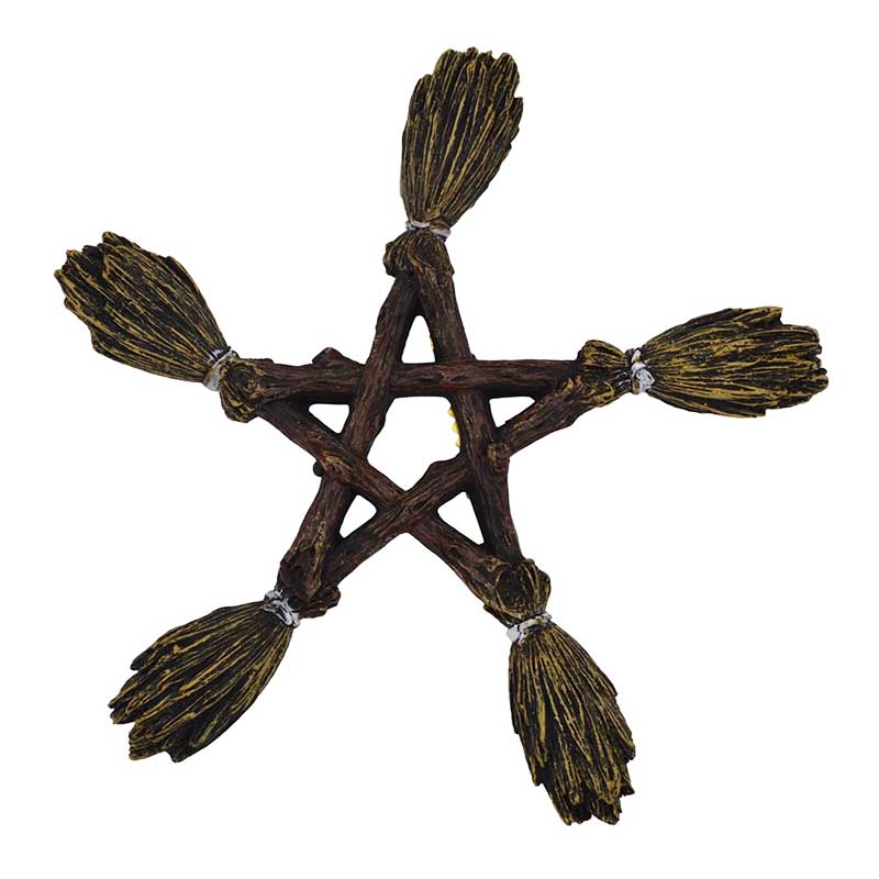 6 3/4" Broom Pentagram - Click Image to Close